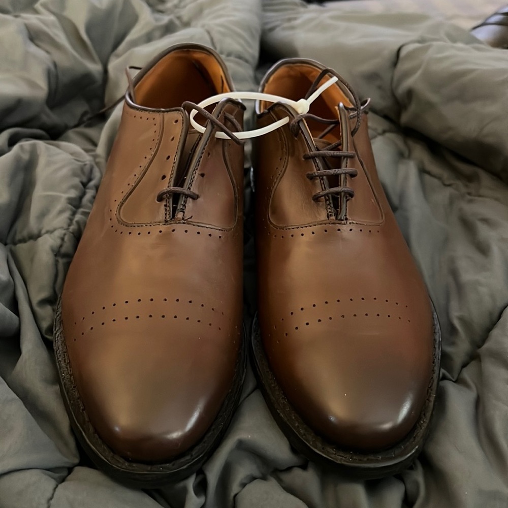 Allen Edmonds fully leather Derby Danite Rubber Soles